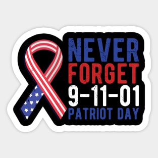 11 September Memorial ,Patriot Day 20th Anniversary Sticker